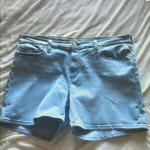 Blue Denim Women's Shorts